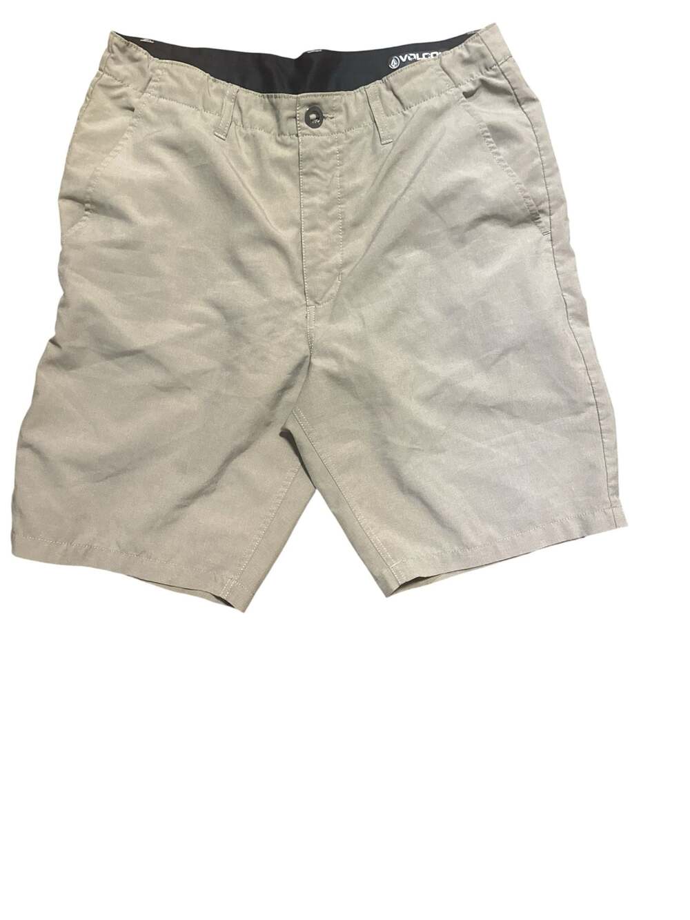 Volcom Men's Hybrid Chino Shorts with Zipper Pocket 34